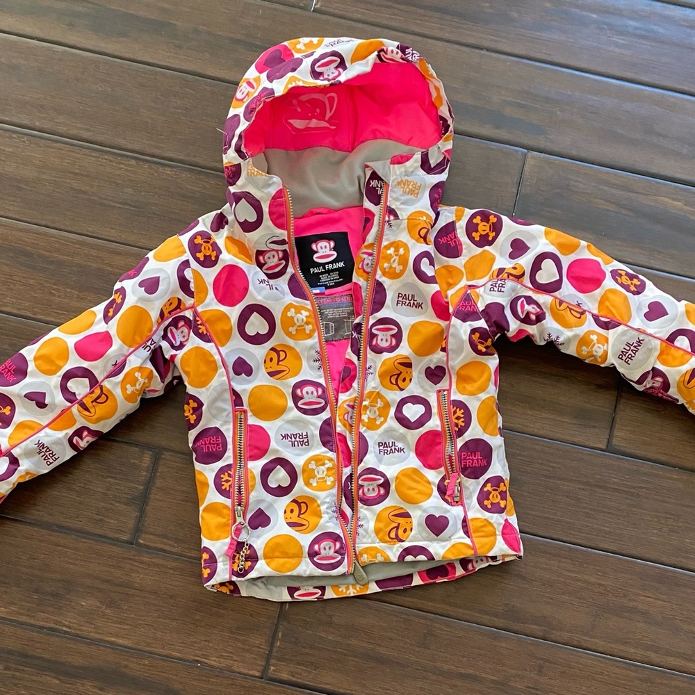 Kids winter/snow/ski coat Paul Frank size small